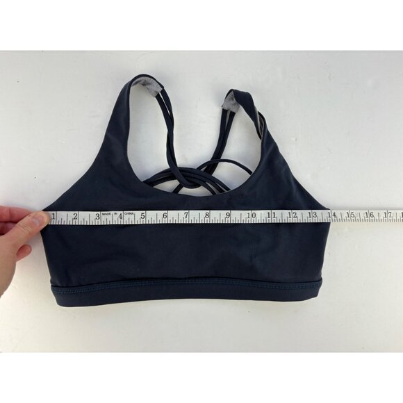 Born Primitive Vitality 2.0 Sports Bra Navy Blue Strappy Back Size Small - Picture 11 of 11